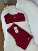 Conjunto de short alo frizo