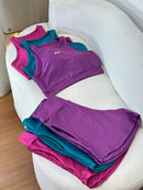 Conjunto extremo top com bojo e short com bolso
