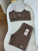 Conjunto de short alo frizo