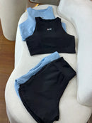 Conjunto extremo top com bojo e short com bolso