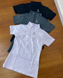 Blusa com zíper poliamida